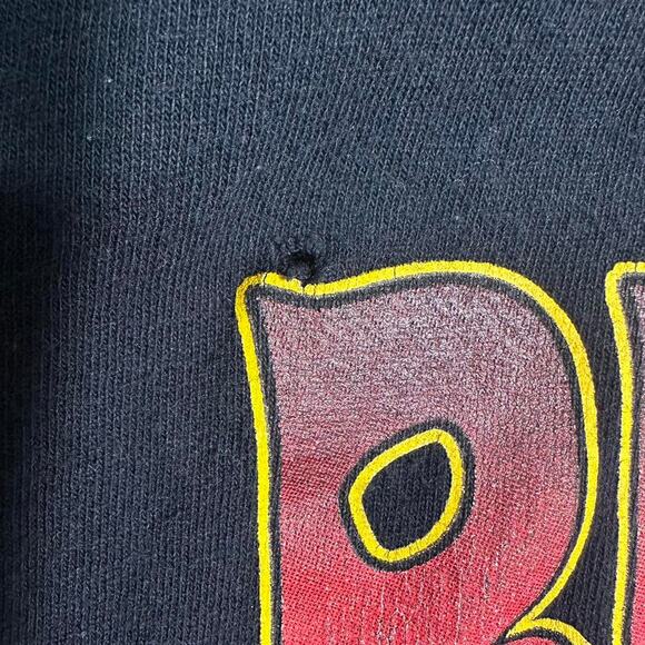 Vintage 90s Daytona Beach Florida Motorcycle Rally Tee Mens Large AOP Bike Shirt - Picture 5 of 5